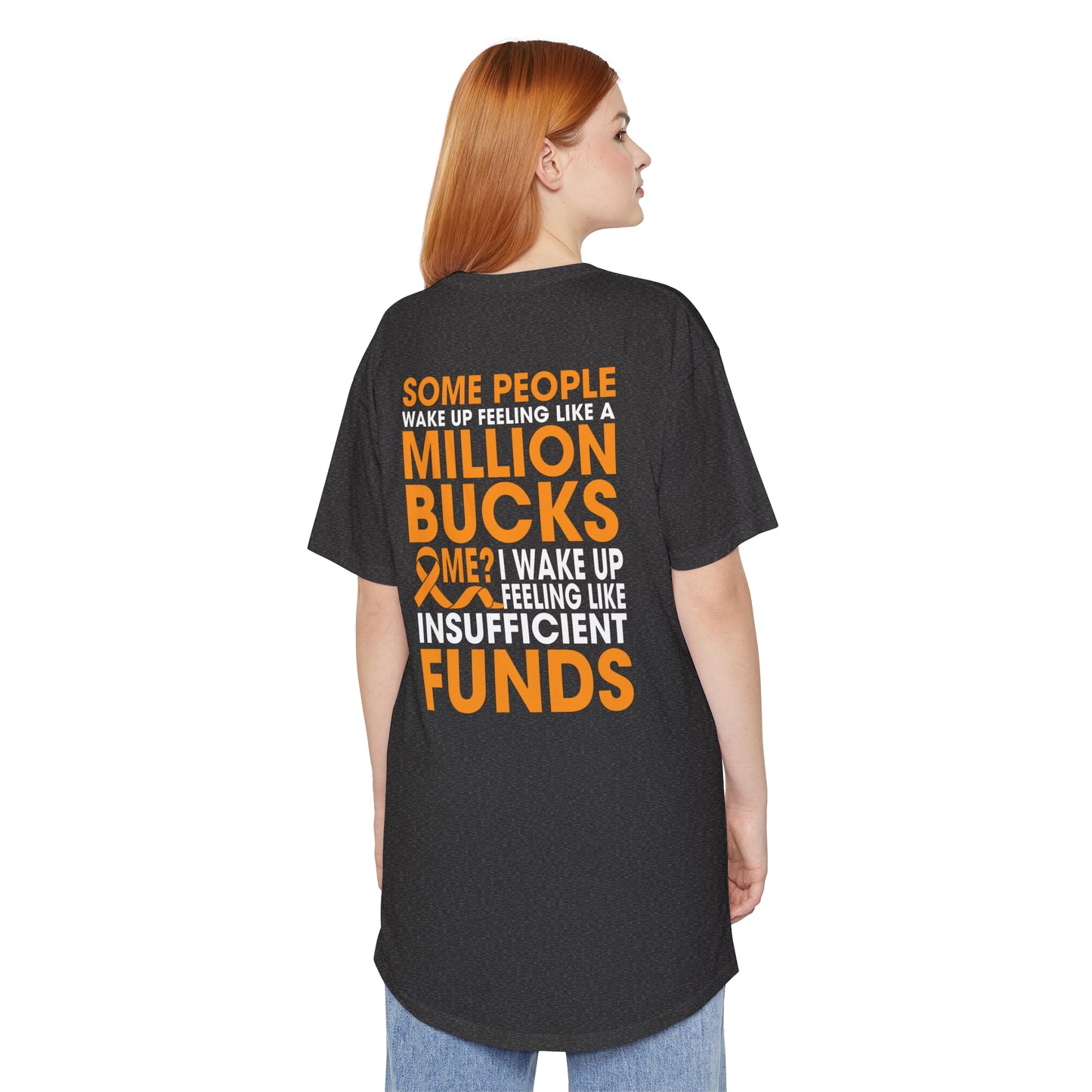 Unisex Long Body Urban Tee - Insufficient Funds