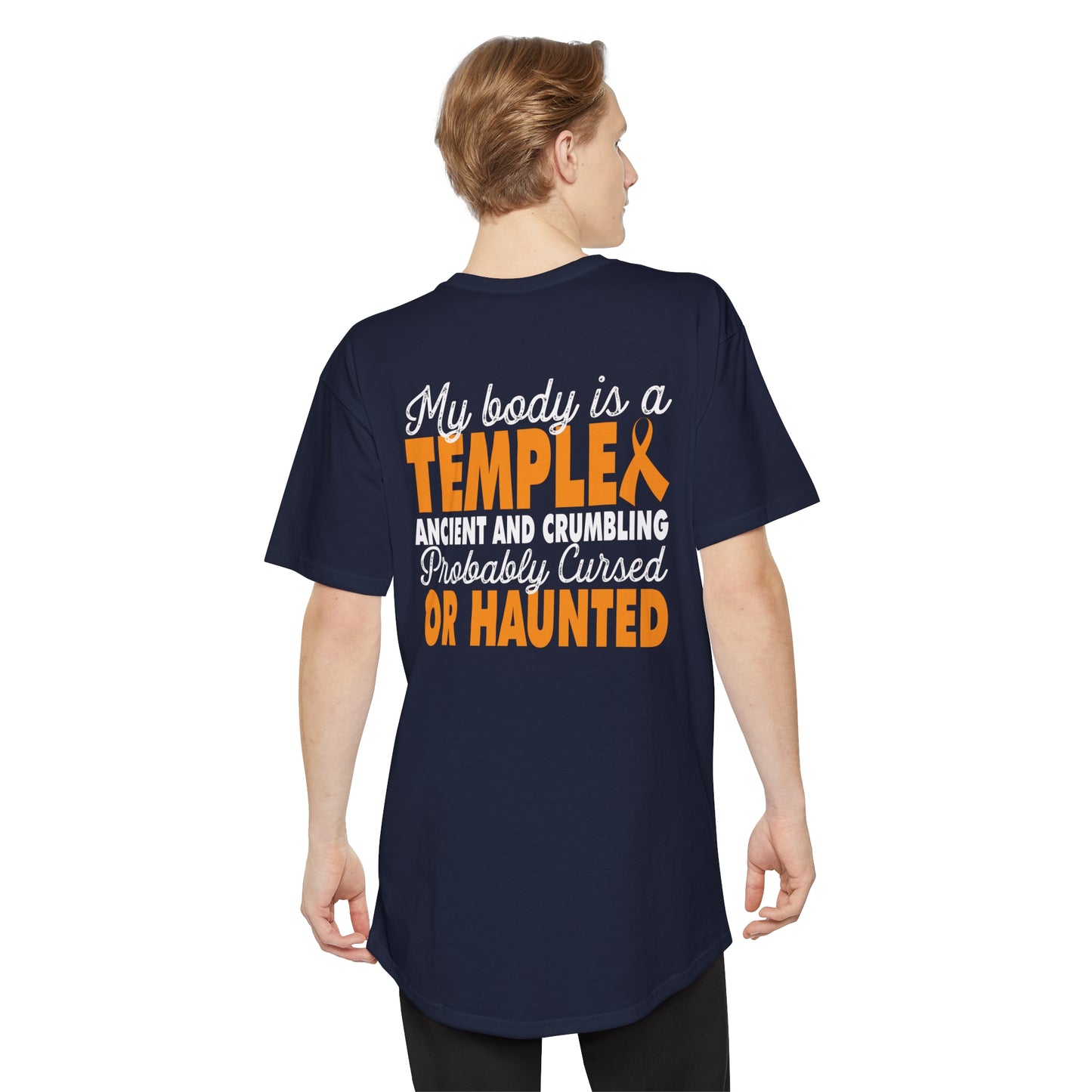 Unisex Long Body Urban Tee - Haunted