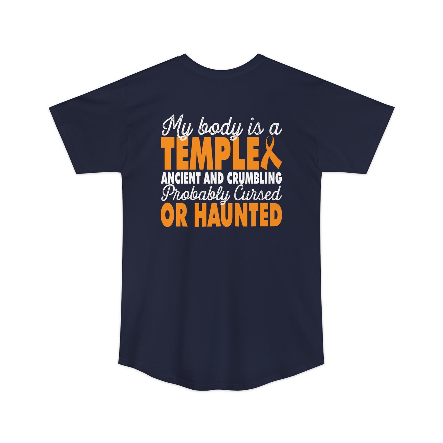 Unisex Long Body Urban Tee - Haunted