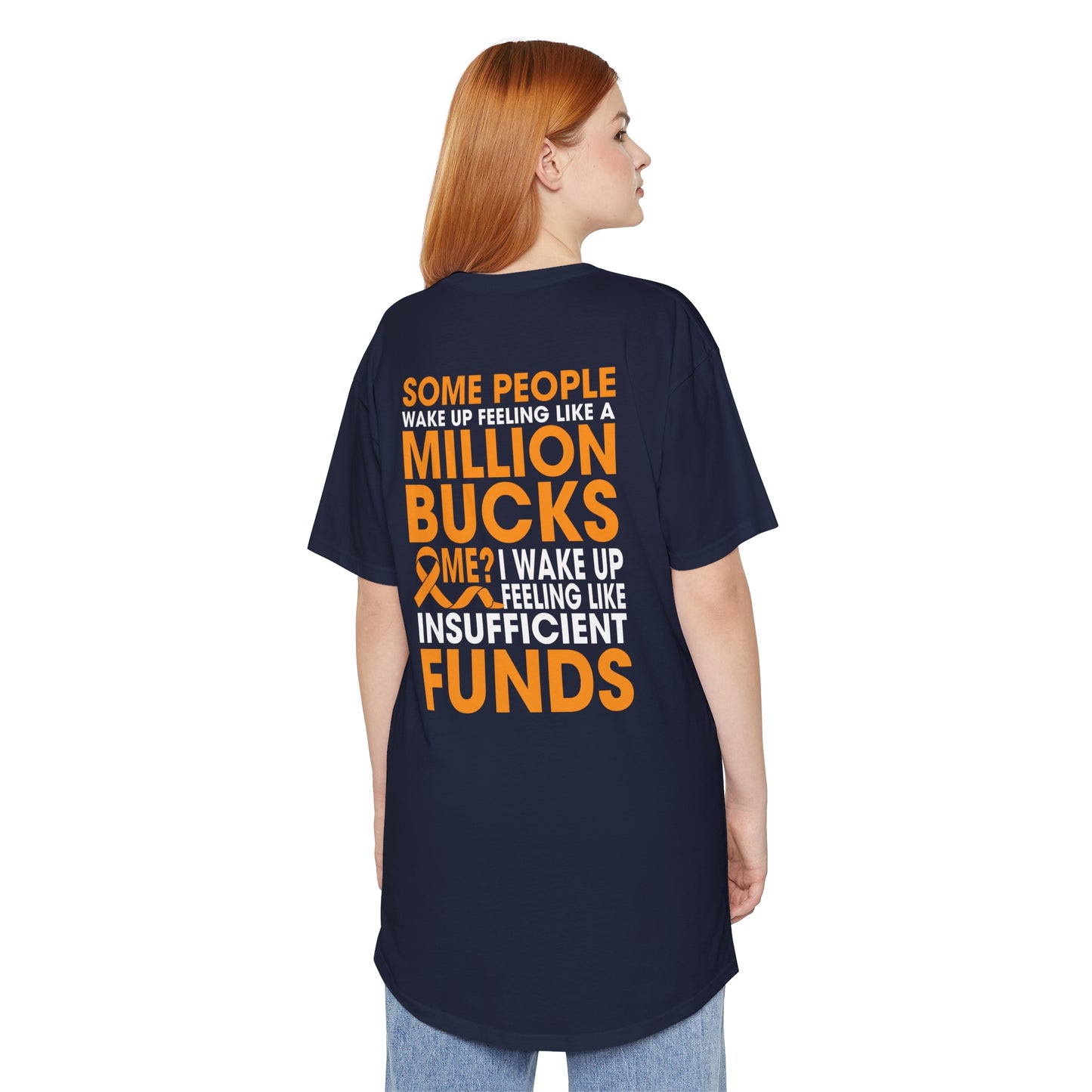 Unisex Long Body Urban Tee - Insufficient Funds