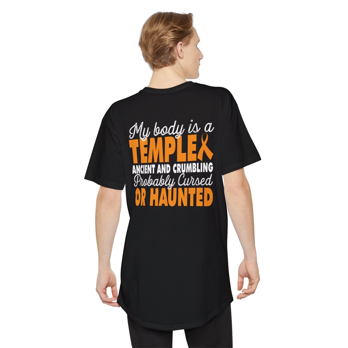 Unisex Long Body Urban Tee - Haunted