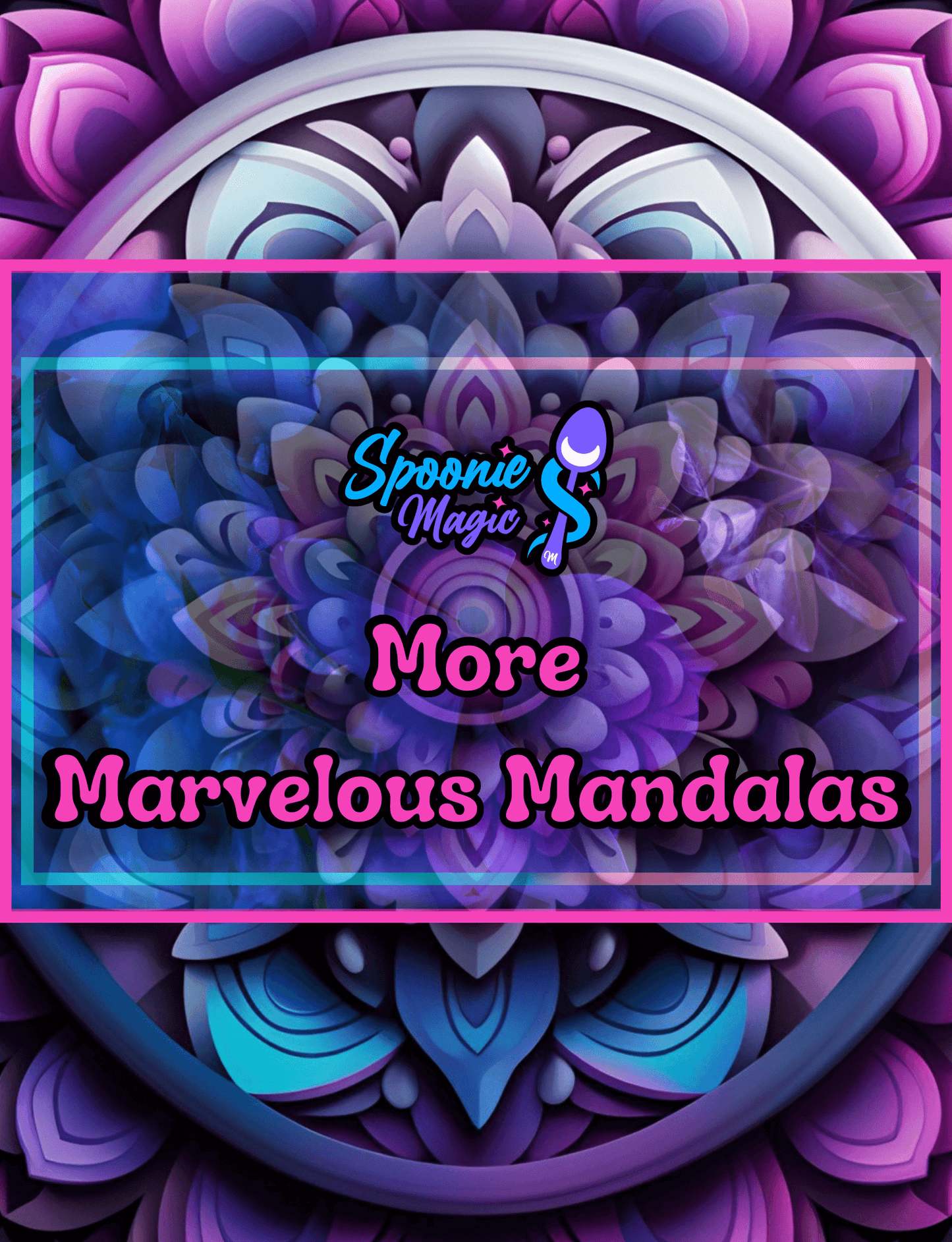 More Marvelous Mandalas Premium Adult Coloring Book