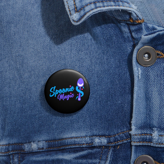 Spoonie Magic Pin - Black