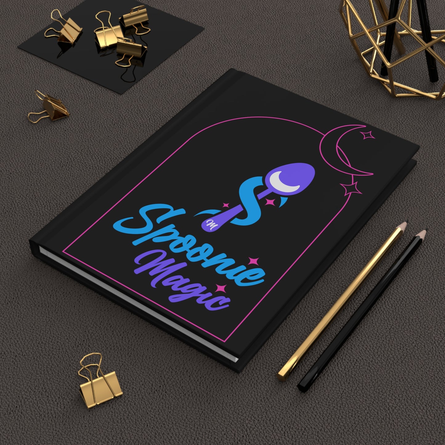 Spoonie Magic Hardcover Ruled Journal