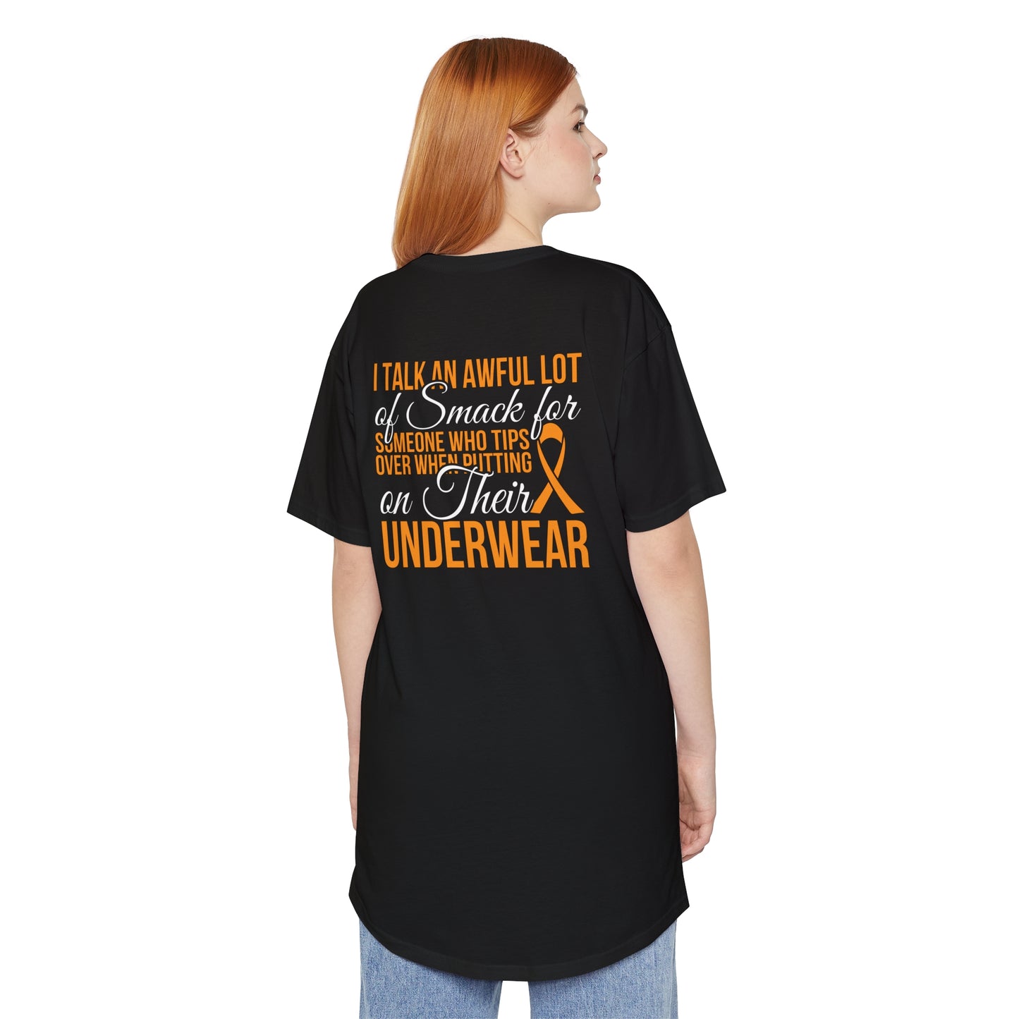 Unisex Long Body Urban Tee - Talk Smack