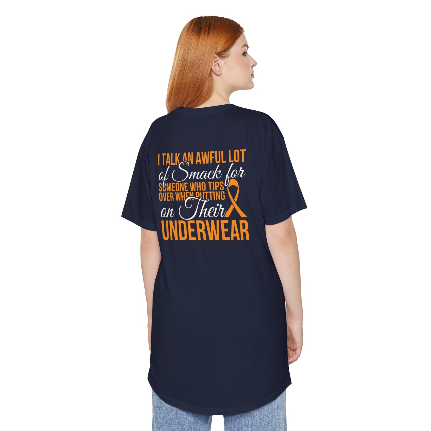 Unisex Long Body Urban Tee - Talk Smack