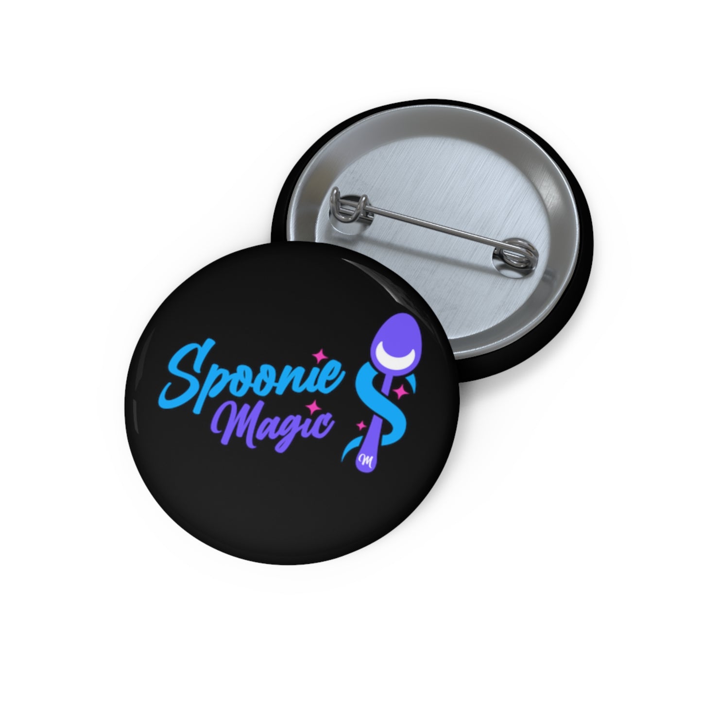 Spoonie Magic Pin - Black