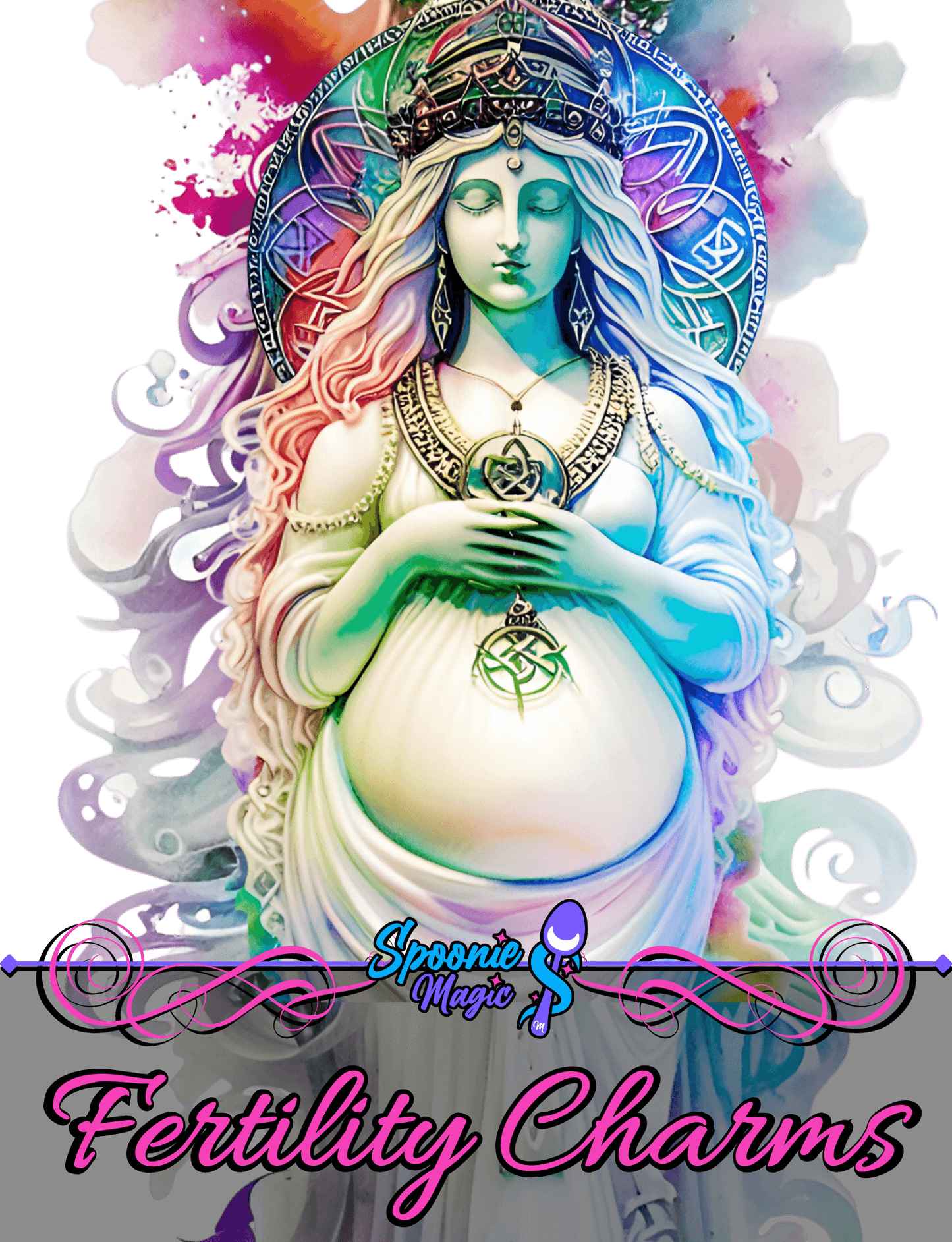Fertility Charms Premium Adult Coloring Book