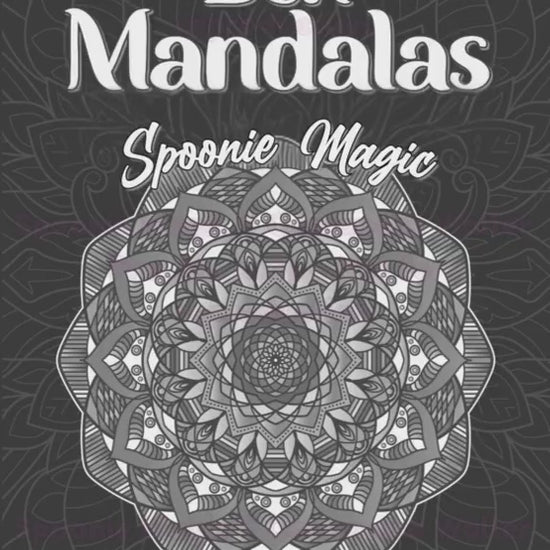 Preview of Interior Zen Mandalas Coloring Book