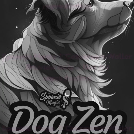 Preview of Interior Dog Zen Coloring Book